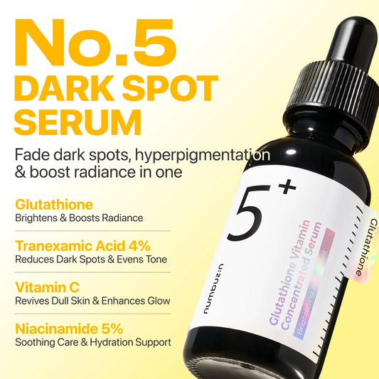 No.5+ Glutathione Vitamin Concentrated Serum 30ml