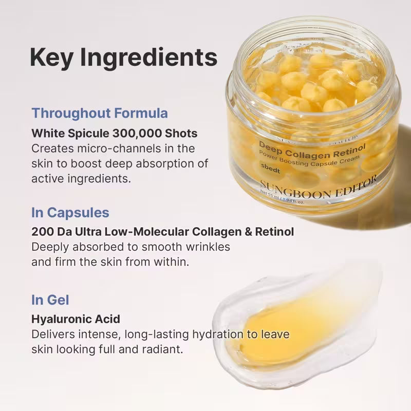 Deep Collagen Retinol Power Boosting Capsule Cream 50ml