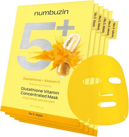 No.5+ Glutathione Vitamin Concentrated Mask