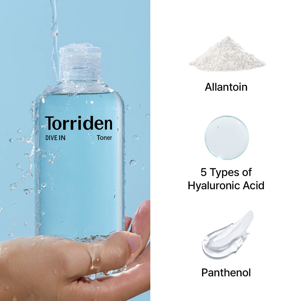 DIVE-IN Low Molecular Hyaluronic Acid Toner, 300mL