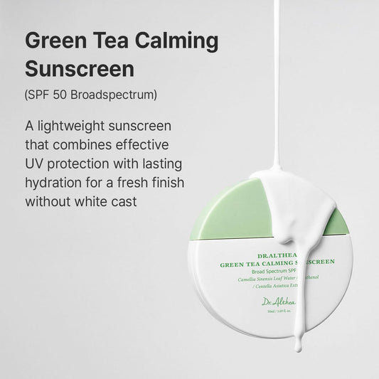 Green Tea Calming Sunscreen 50ml SPF 50