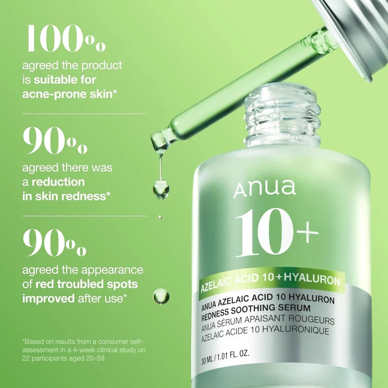 Azelaic Acid 10 Hyaluron Redness Soothing Serum 30ml