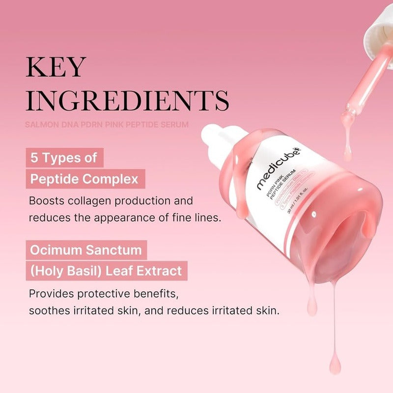 Salmon PDRN Pink Peptide Serum