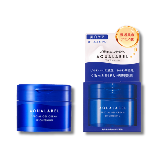 Aqualabel New 5-In-1 Whitening Cream Blue Can 90G