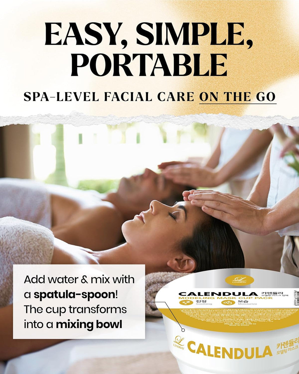 Modeling Mask Cup Pack Calendula 28g