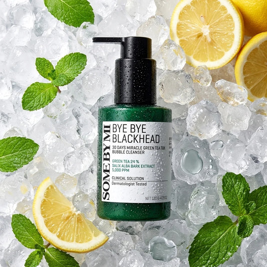 Bye Bye Blackhead 30 Days Miracle Green Tea Tox Bubble Cleanser 120g