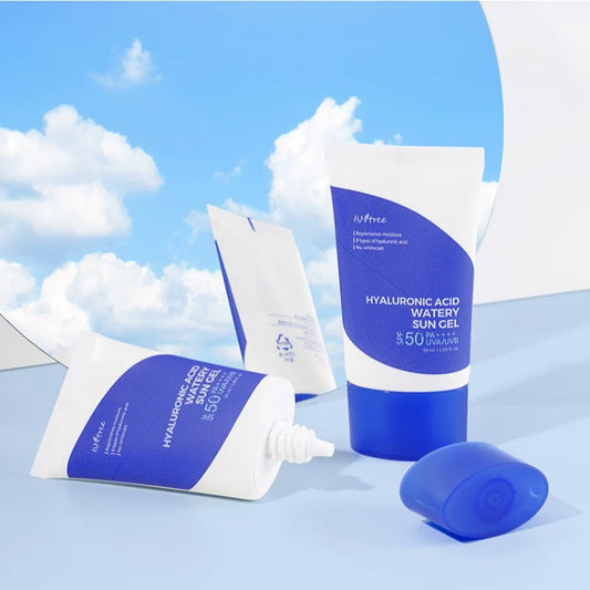 Hyaluronic acid watery sun gel SPF50