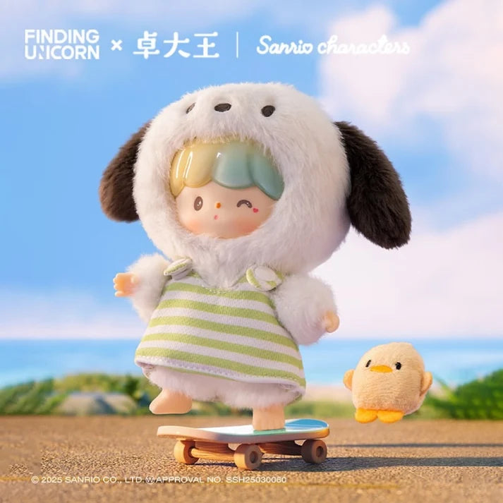 F.UN zZoton x Sanrio Characters Linking Buddies Plush Blind Box