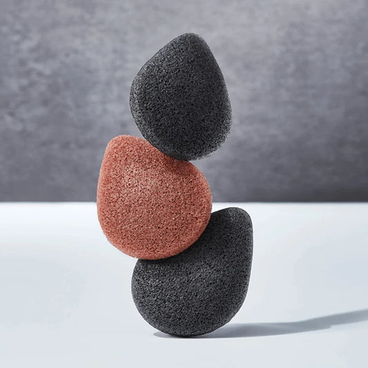 Volcanic Scoria Konjac Sponge
