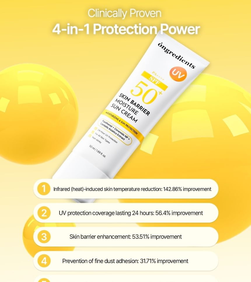 Skin Barrier Moisture Sun Cream (50mL)