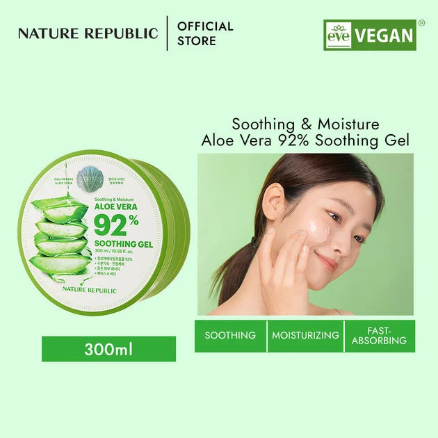 Soothing & Moisture Aloe Vera 92% Soothing Gel 300mL