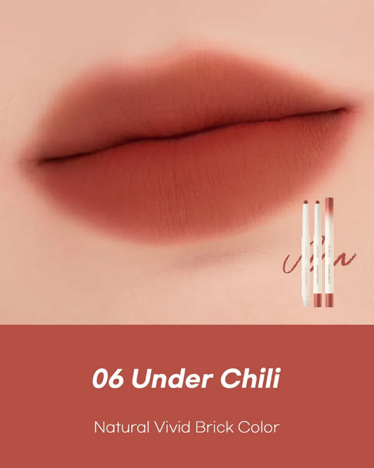 rom&nd LIP MATE PENCIL 06 UNDER CHILI