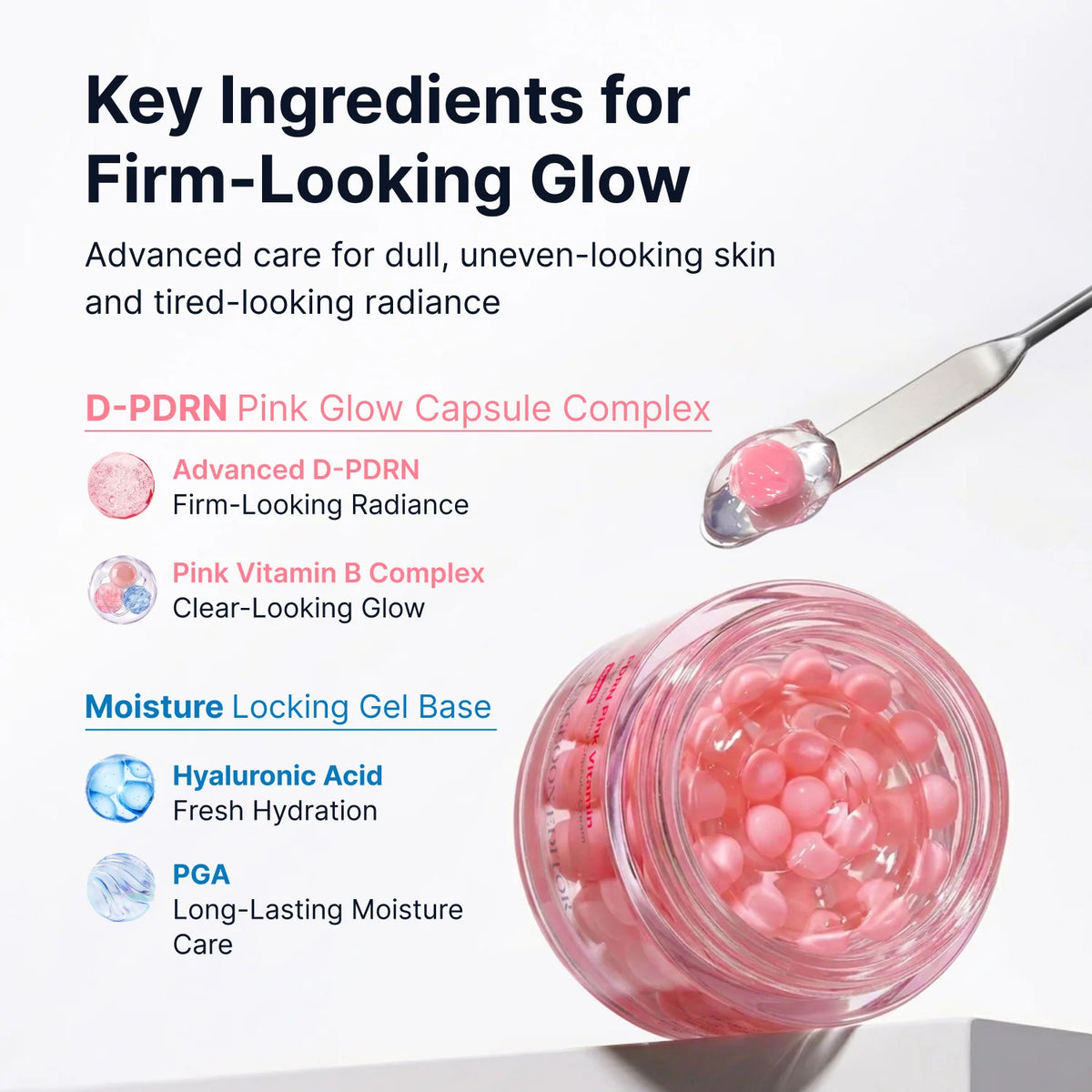 PDRN Pink Vitamin Glow Boosting Capsule Cream 50ml
