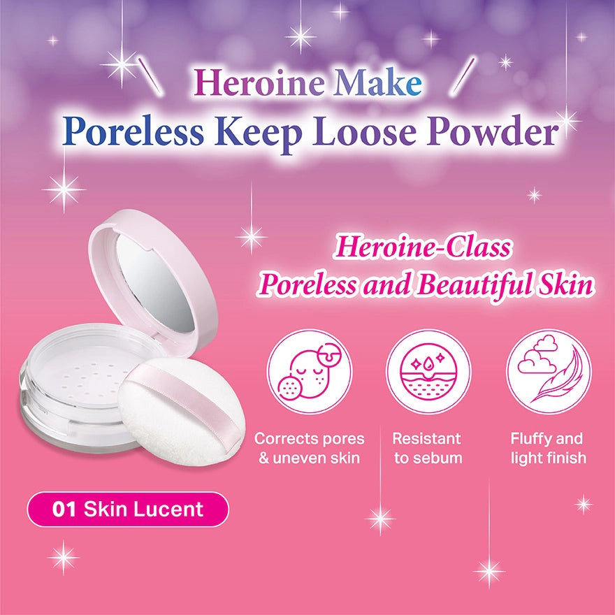 KissMe Heroine Make Poreless Keep Loose Powder #01