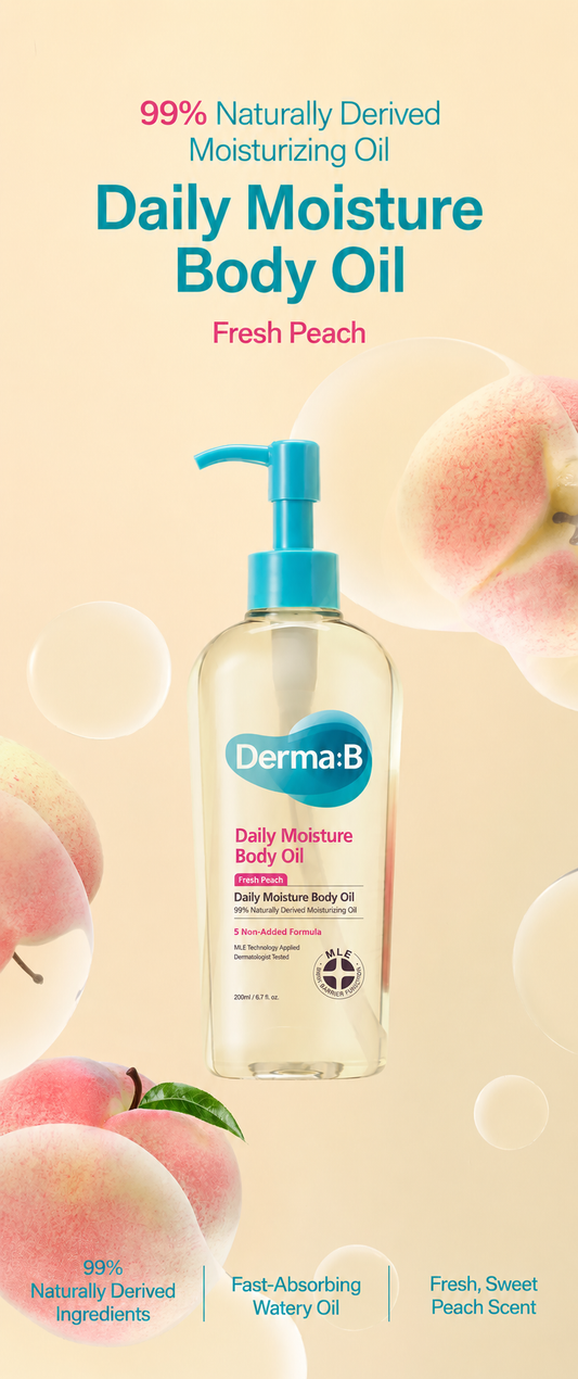 Daily Moisture Body Oil Fresh Peach 200mL