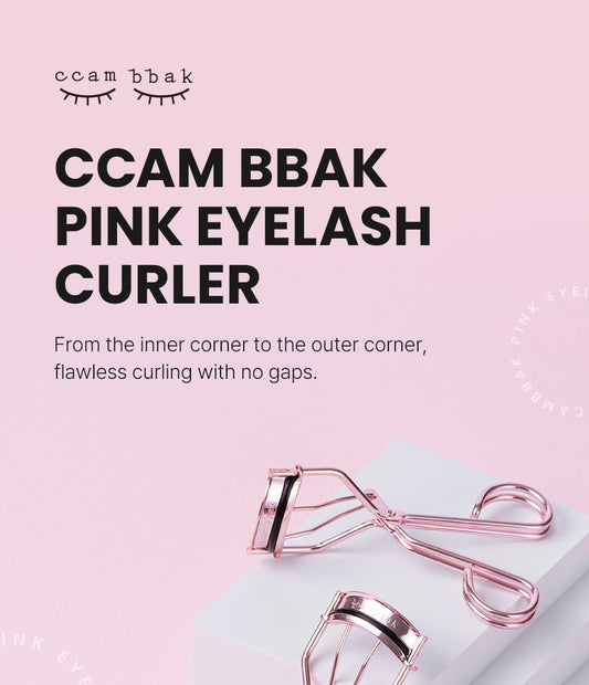 CCAM BBAK Pink Eyelash Curler