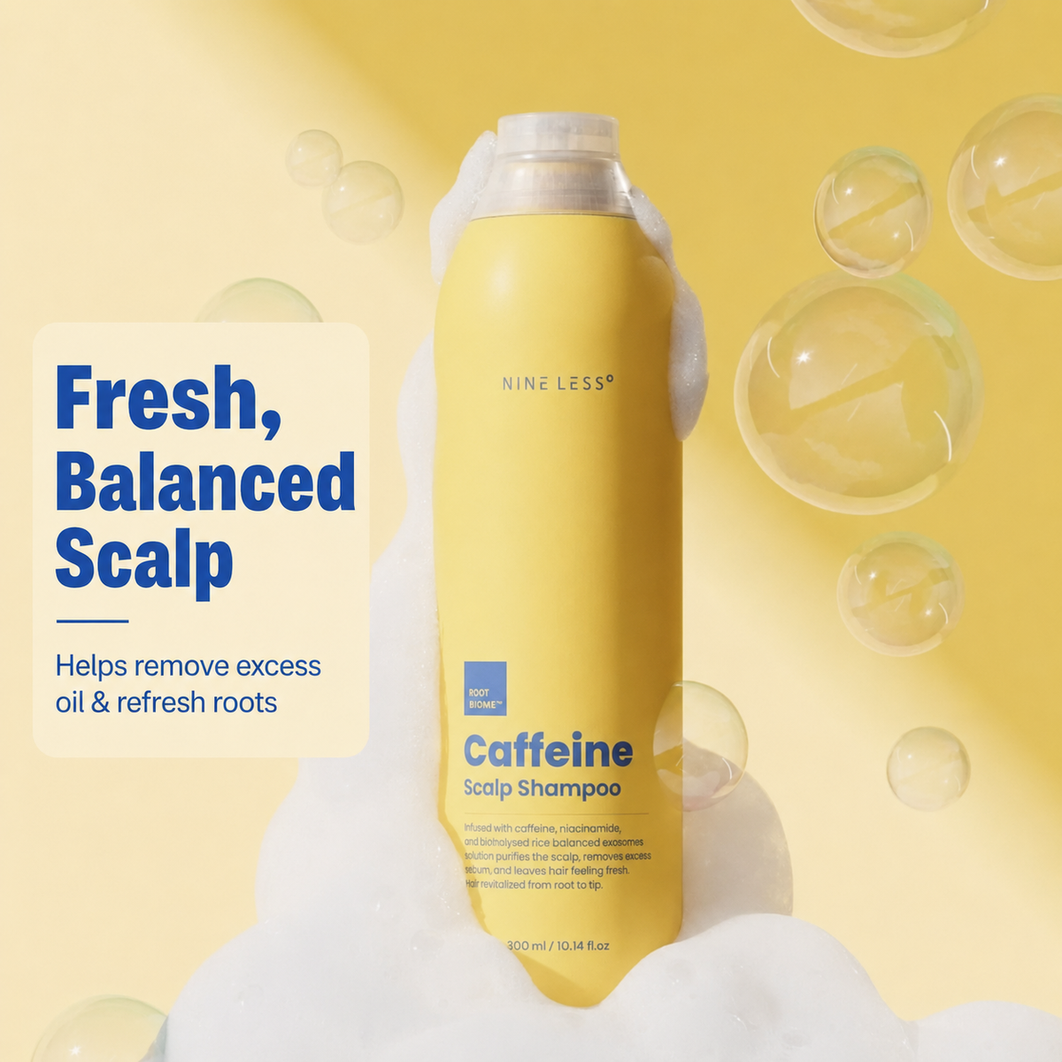 Root-Biome™ Caffeine Scalp Shampoo