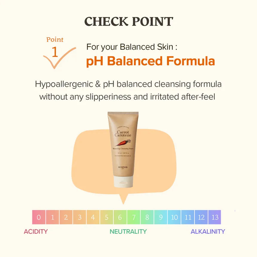 Carrot Carotene Balancing Cleansing Foam 150ml