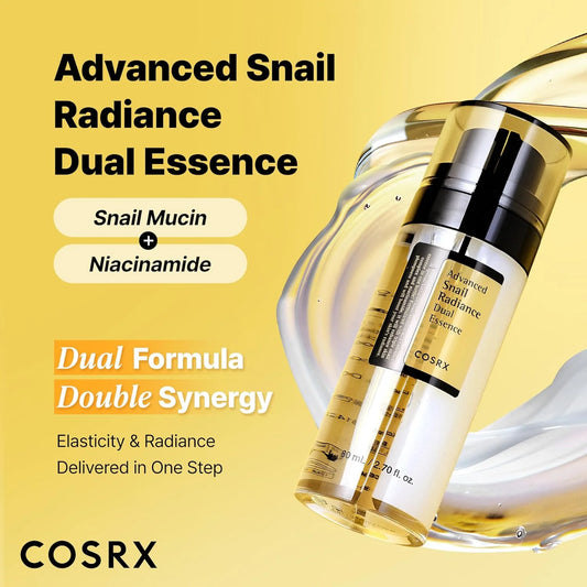 Advanced snail radiance dual essence 80ml