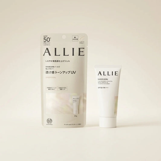 Kanebo Allie Gel Uv Sunscreen Spf50+ 60G 03 素肌 Sheer Ecru
