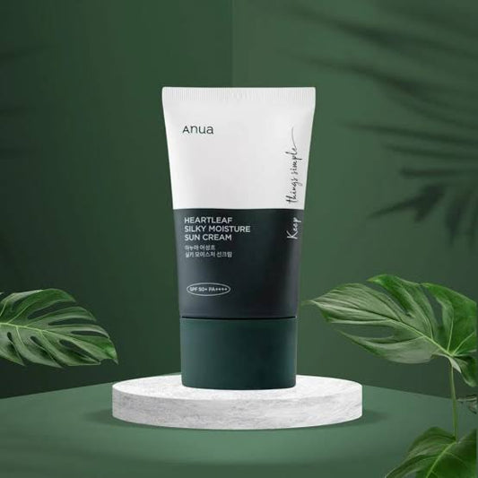 Heartleaf Silky Moisture Sunscreen SPF 50+