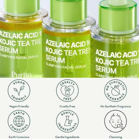 Azelaic Acid 10 Kojic Tea Tree Serum 30ml