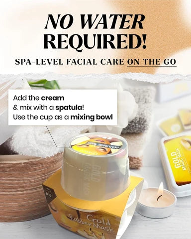 Luxury Mask Cup Gold