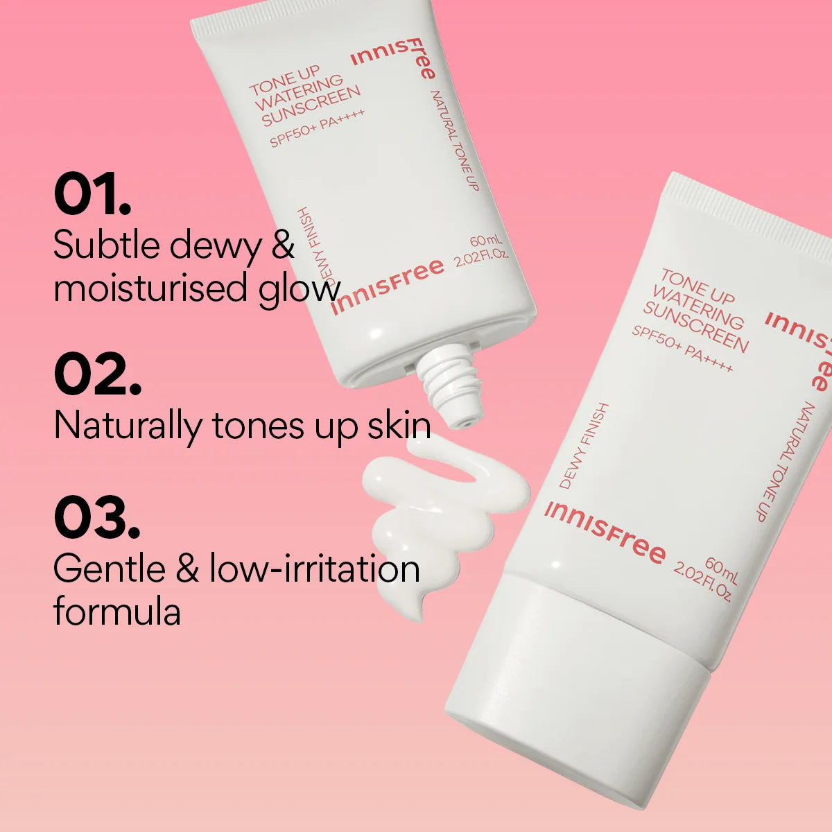 Innisfree Tone Up Watering Sunscreen Spf50+