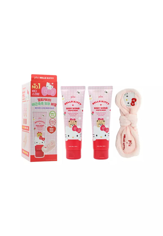 Body Scrub White Musk Hello Kitty Set