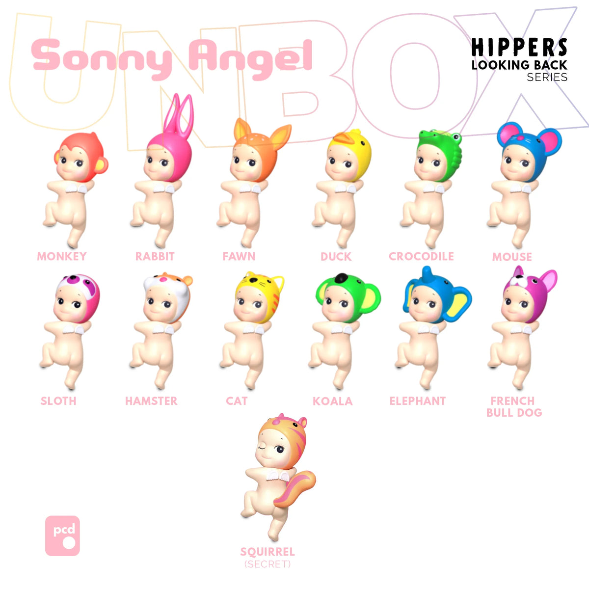 Sonny Angel Hippers Looking Back