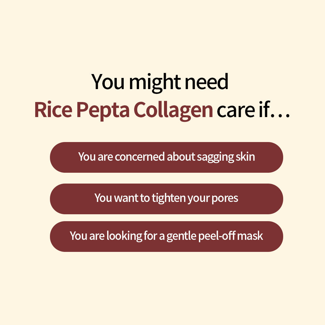 Rice Pepta Collagen Gel Mask (4ea)