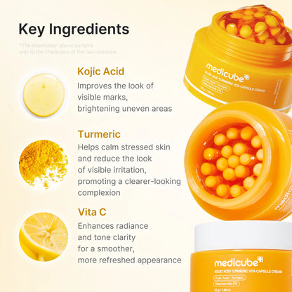 KOJIC ACID TURMERIC VITA CAPSULE CREAM