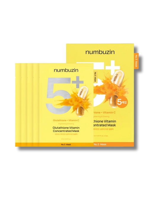 No.5+ Glutathione Vitamin Concentrated Mask