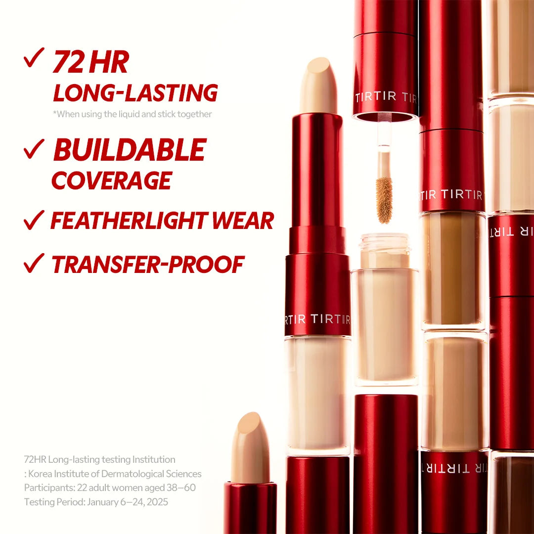 TIRTIR GLIDE & HIDE BLURRING CONCEALER 7.5 W