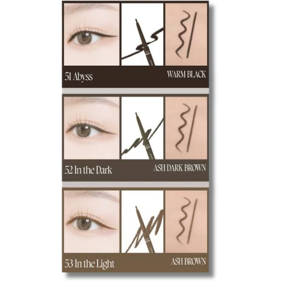 Dinto PRELUDE DINTO Dante Triple Proof Slim Eyeliner 51 Abyss