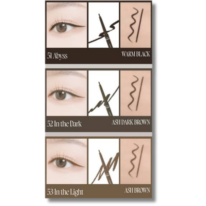 Dinto PRELUDE DINTO Dante Triple Proof Slim Eyeliner 51 Abyss