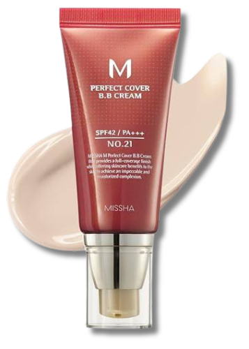 M Perfect Cover BB Cream #21 Light Beige (50ml)