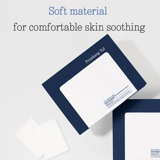 Pyunkang yul 1/3 cotton pad 160ea (Pulp-Rayon)