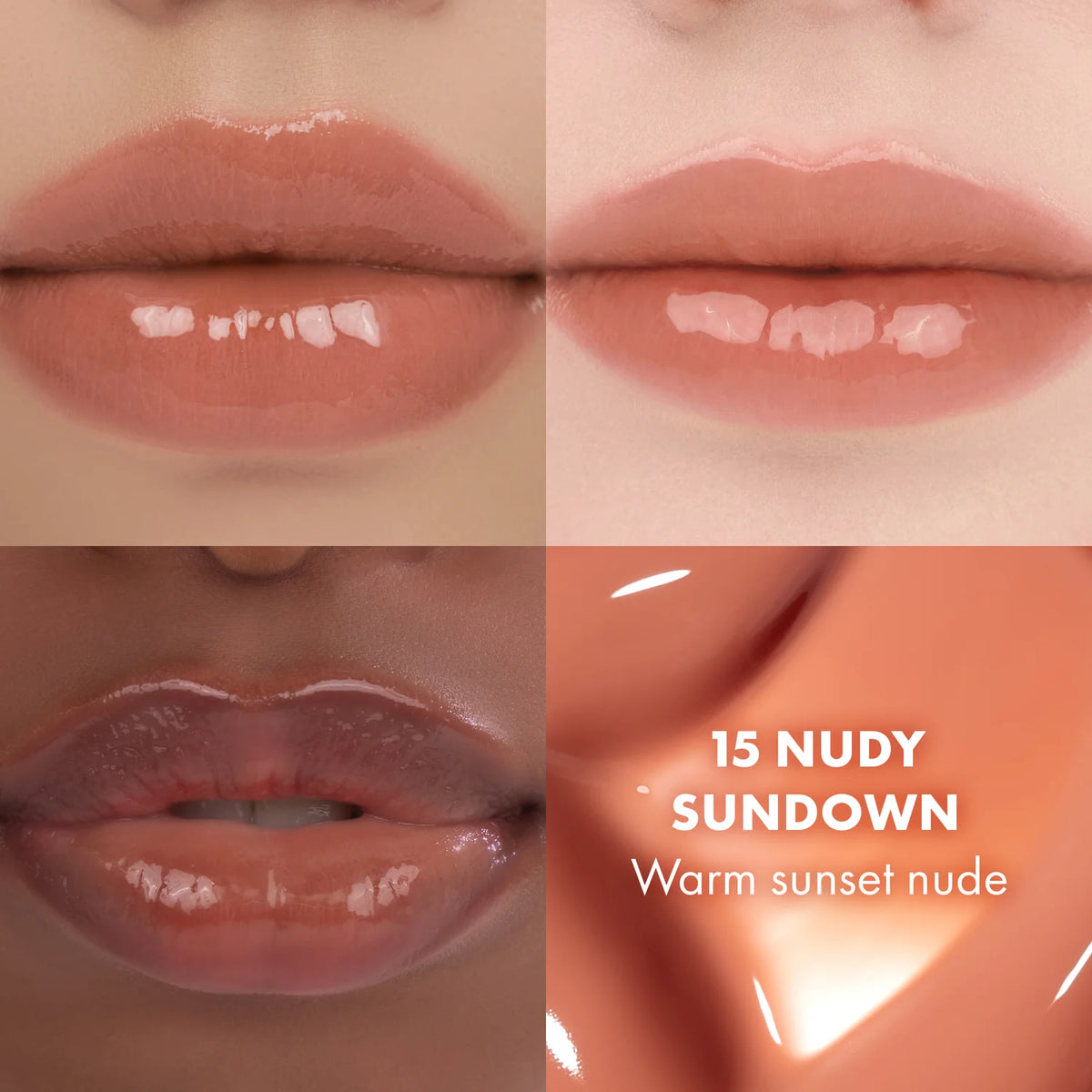 GLASTING WATER TINT 15. NUDY SUNDOWN
