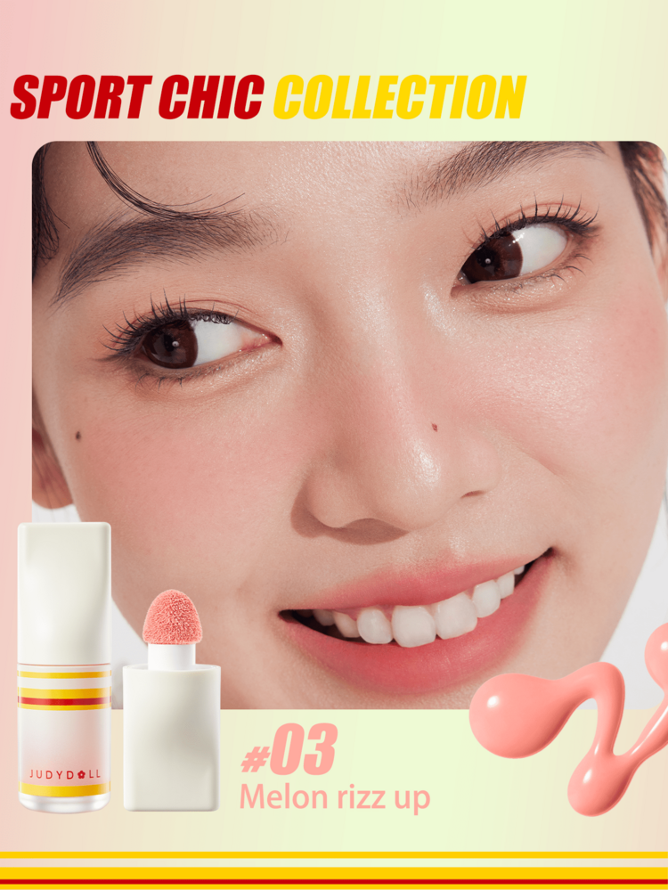 Judydoll - Sporty Series Liquid Blush [#03 Melon rizz up - 4.5g]