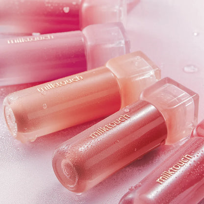 DEW STAIN SHEER LIP GLOSS 05 PEACH DROP 4g