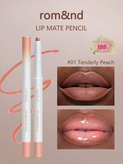 rom&nd LIP MATE PENCIL 01 TENDERLY PEACH
