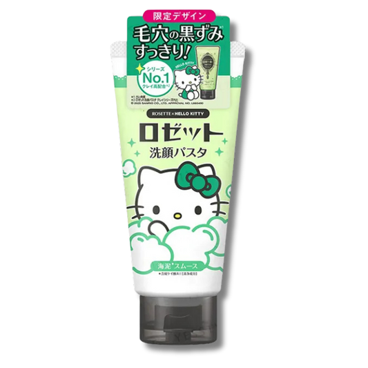 ROSETTE x Hello Kitty Limited Edition Green Tube Cleansing Foam 80g