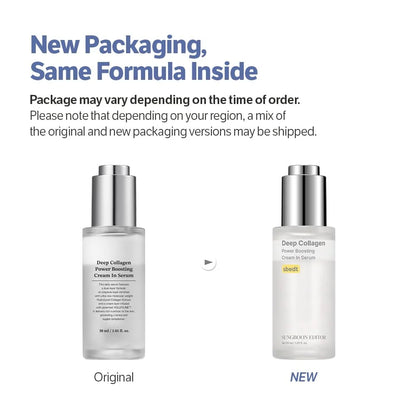 Deep Collagen Power Boosting Cream In Serum 30ml