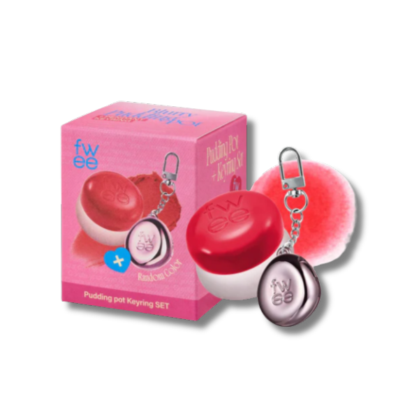 FWEE *Keyring* Lip&Cheek Blurry Pudding Pot RD01 D-Day 5g