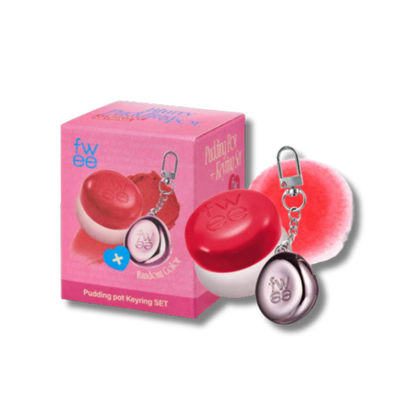 FWEE *Keyring* Lip&Cheek Blurry Pudding Pot RD01 D-Day 5g