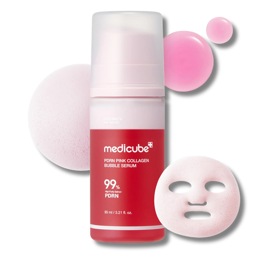 Medicube PDRN PINK COLLAGEN BUBBLE SERUM 95ml