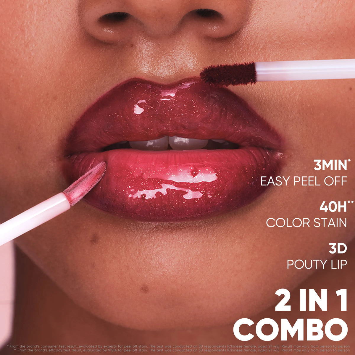 Judydoll - Peel Off Stain And Plumping Oil Duo - 5 Colors [#04 Cinnamon Glow]