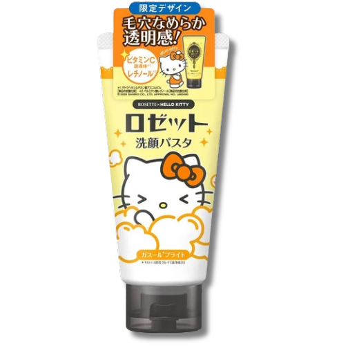 ROSETTE x Hello Kitty Limited Edition Yellow Tube Cleansing Foam 80g