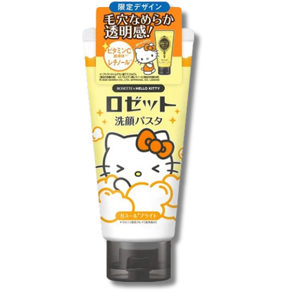 ROSETTE x Hello Kitty Limited Edition Yellow Tube Cleansing Foam 80g